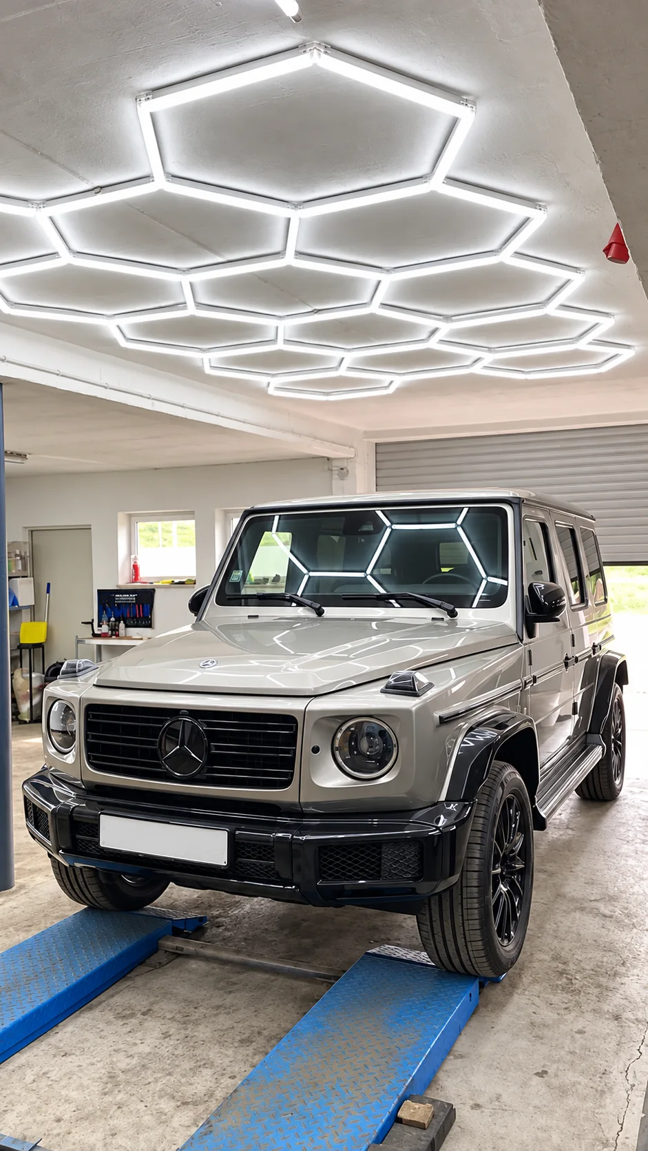 Mercedes-Benz G400 nach transparenter Lackschutzfolierung